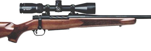 MOSSBERG PATRIOT 400 LEGEND - 20" THREADED 3-9X40 MAT WALNUT