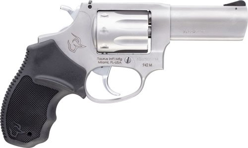 G2942M039_RIGHT_1.jpg TAURUS 942M 22WMR 3" - 8-SHOT FIXED MATTE STAINLESS