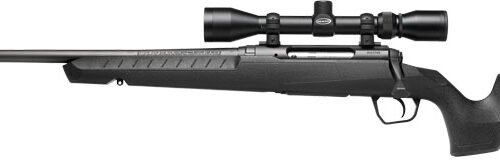 SAVAGE AXIS XP 243 20" LH - COMPACT W/3-9X40 BLACK/BLACK