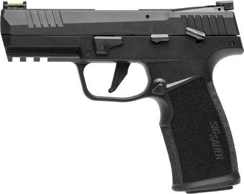 SIG P322 22LR 4" ADJ SIGHT - OPT RDY (2)10RD POLYMER/BLACK