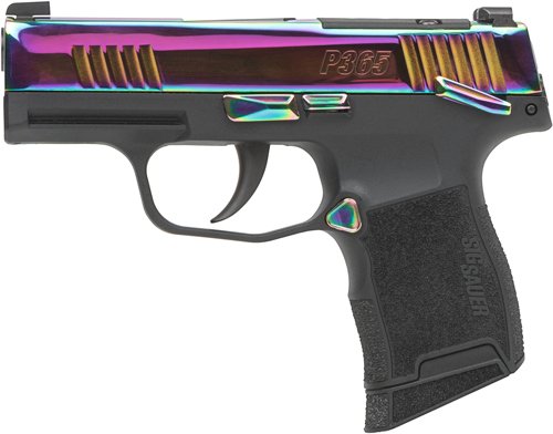 SIG P365 MIC COMP 380ACP 3.1" - XRAY3 OR (2)10RD POLY/RAINBOW