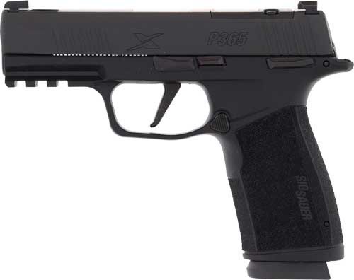 SIG P365X MACRO 9MM 3.7" OR - XRAY3 (2)17RD MAN SFTY BLACK
