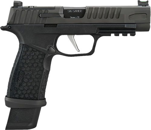 SIG P365 FUSE 9MM 4.3" FIBER - OPTIC OR (3)10RD BLACK