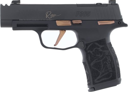 SIG P365 XL 9MM 3.1" XRAY3 OR - (2)10RD ROSE KIT/BLACK CA COMP