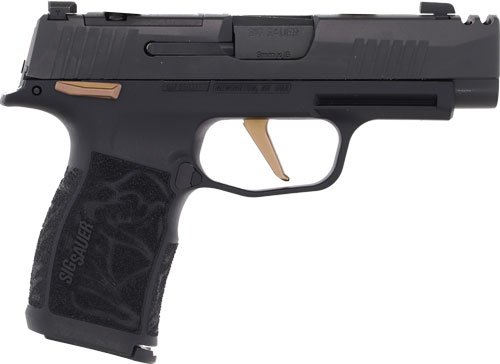 SIG P365 XL COMP 9MM 3.1" - XRAY3 OR (2)12RD ROSE KIT BLK