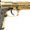 G390088_1 GIRSAN REGARD MC DELUXE 9MM - ADJ SIGHT 18RD GOLD ENGRAVED