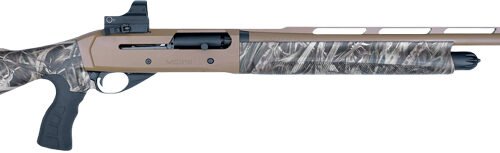 GIRSAN MC312 12GA. 24" GOBBLER - RED DOT 3.5" CAMO PISTOL GRIP