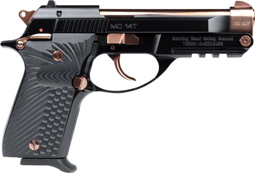 G390877_RIGHT.jpg GIRSAN MC14T COLORWAY 380ACP - G10 13RDS ROSE GOLD/GLOSS BLK
