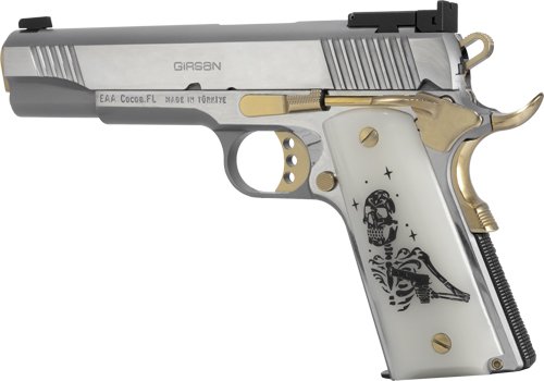 G391051_REAR-LEFT-ANGLE_1.jpg GIRSAN MC1911S LIBERADORE III - 9MM SKELETON CHROME/GOLD 9RD