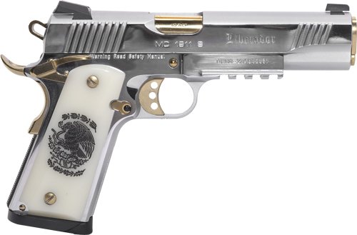 G391053_1.jpg GIRSAN MC1911S LIBERADORE II - 9MM 10RD CHROME GOLD ENGRAVED