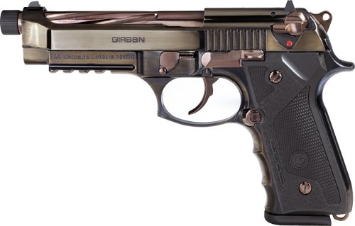 GIRSAN REGARD SMOKE ROSE 9MM - ADJ. SGT 18-SHOT THREADED TALO