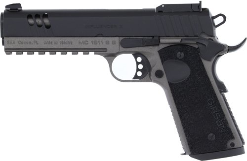 G391500G_LEFT_1.jpg GIRSAN MC1911S INFLUENCER X - GOVT 9MM ADJ SIGHT 9RD TUNGSTN