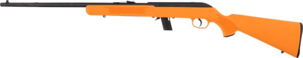 SAVAGE 64F 22LR 21" BBL - BLUED/ORANGE SYNTHETIC
