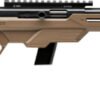 SAVAGE 64 PRECISION 22LR 10RD - 16.5" HB SYNTHETIC CHASSIS FDE