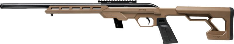 SAVAGE 64 PRECISION 22LR 10RD - 16.5" HB SYNTHETIC CHASSIS FDE