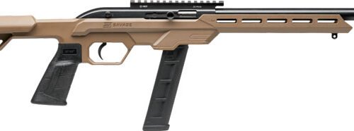 SAVAGE 64 PRECISION 22LR 20RD - 16.5" HB SYNTHETIC CHASSIS FDE