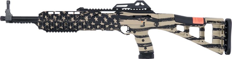 G4595TSFLGFDE_LEFT.jpg HI-POINT CARBINE 45ACP 17.5" - TB 9RD GRAND UNION FLAG FDE