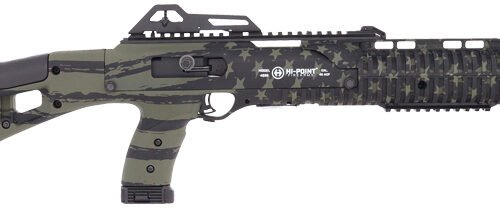 G4595TSFLGOD.jpg HI-POINT CARBINE 45ACP 17.5" - TB 9RD GRAND UNION FLAG OD GRN