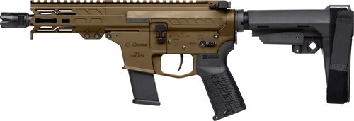 CMMG PISTOL BANSHEE MKG 45ACP - 5" EJECTOR RIP BRACE BRONZE