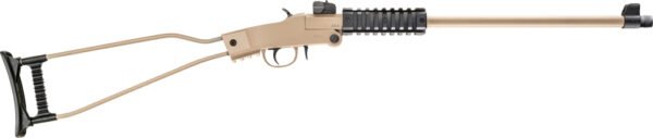 CHIAPPA LITTLE BADGER 22LR - 1/2X28" THREADED DESERT SAND