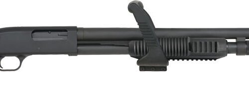 MOSSBERG 590 CHAINSAW 12GA 3" - 6RD 18.5" TRI-RAIL BLUED/SYN