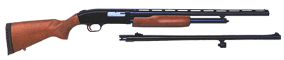 G54188 MOSSBERG 500 YOUTH 20GA COMBO - 3" 22"VR 24"RIFLED HARDWOOD