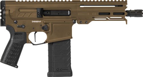 CMMG PISTOL DISSENT MK4 5.7X28 - MM 6.5" 32RD MIDNIGHT BRONZE