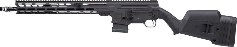 G55A520BAB_LEFT_1 CMMG RIFLE DISSENT BR4 5.56MM - 16" 10RD MAGPUL SGA STOCK BLK