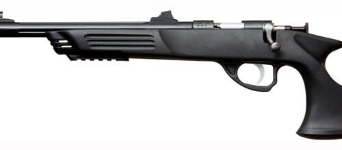 CRICKETT PISTOL 22WMR - BLUED/BLACK SYNTHETIC THREADED