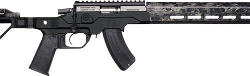 CHRISTENSEN MPR RIMFRE 22LR - 16" CF/CHASSIS BLACK ADJ FLDG