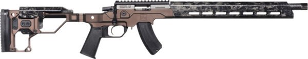 CHRISTENSEN MPR RIMFRE 22LR - 18" CF/CHASSIS BROWN ADJ FLDG