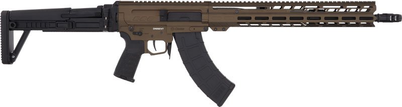 G86AD60BMB_1.jpg CMMG RIFLE DISSENT MK47 7.62x - 39 16.1" 30RD FOLDING STK BRNZ