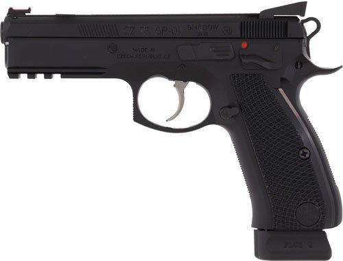 CZ CUSTOM SP-01 SHADOW 9MM FS - 19-SHOT BLACK POLYCOTE FINISH