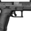 G91578 CZ P-10 C OR PORTED 9MM 4" FS - 15-SHOT BLACK