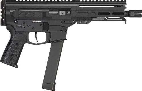 CMMG PISTOL DISSENT MKGS 9MM - 6.5" 30RD ARMOR BLACK