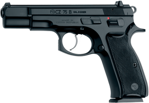 GAB110AB.gif CZ 75-B 9MM FS 10-SHOT STEEL - FRAME BLACK POLYCOTE FINISH