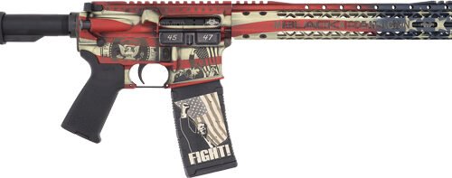 GBRO24123101AMF_1.jpg BLACK RAIN SPEC15 TRUMP CUSTOM - PATRIOT 5.56 AM FLAG 30RD