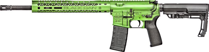 GBROFUSION300ZG_LEFT.jpg BLACK RAIN SPEC+ FUSION RIFLE - 300BLK 16" ZOMBIE GREEN 30RD