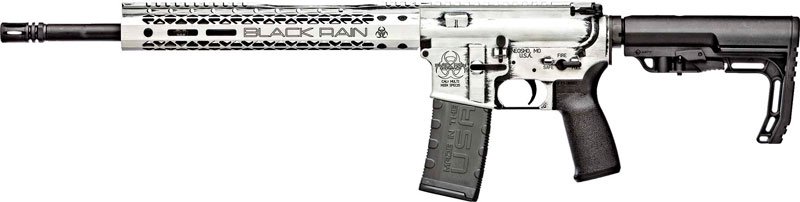 GBROFUSIONWB_LEFT.jpg BLACK RAIN SPEC+ FUSION RIFLE - 5.56 16" WHITE BWORN 30RD