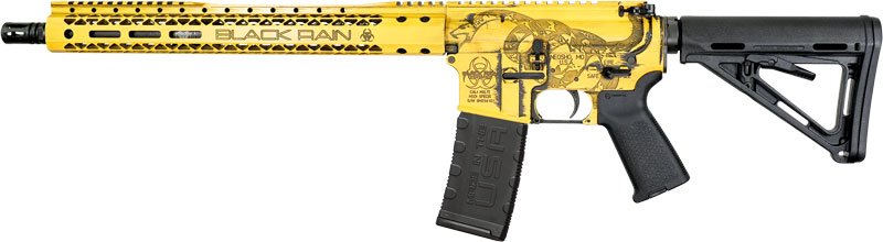 GBROPATGADSDEN_LEFT.jpg BLACK RAIN SPEC+ PATRIOT RIFLE - 5.56 16" GADSDEN FLAG 30RD