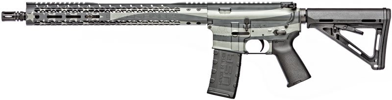 BLACK RAIN SPEC+ PATRIOT RIFLE - 5.56 16" OBSIDIAN FLAG 30RD