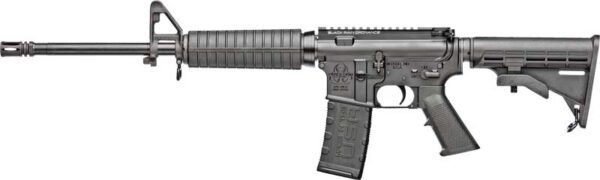 GBROSPEC15A2_LEFT.jpg BLACK RAIN A2 5.56 RIFLE - 16" ANODIZED BLACK 30RD