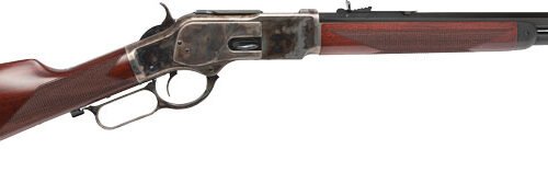 CIMARRON 1873 SADDLE RIFLE - 45LC 18" CC/BLUED WALNUT