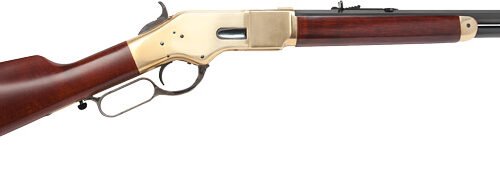 CIMARRON 1866 YELLOWBOY 44-40 - 24" OCTAGON BRASS/BLUED WALNUT