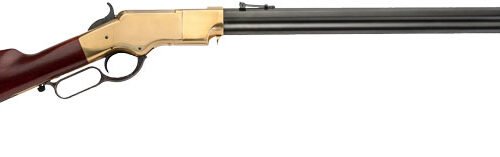 CIMARRON HENRY CIVILIAN 44/40 - 24" BRASS FRAME/BLUED WALNUT