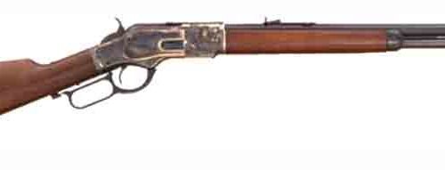 CIMARRON 1873 SHORT RIFLE - 357/38 20" CC/BLUED WALNUT