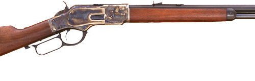 CIMARRON 1873 SHORT RIFLE - 45LC 20" OCTAGON CC/BLUED WAL