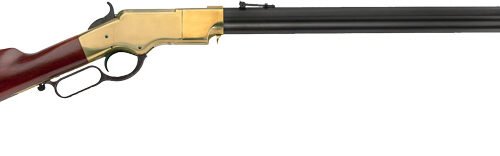 CIMARRON 1860 HENRY 45LC - 24" BRASS FRAME BLUED WALNUT