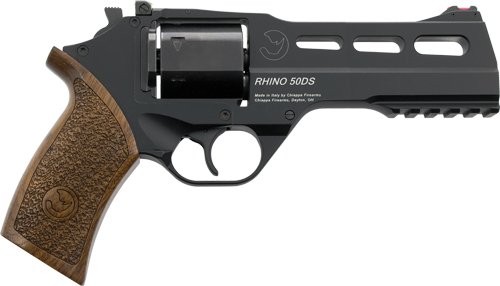 CHIAPPA RHINO 50SA 357MAG - 5" ADJ. SIGHT BLACK/WALNUT