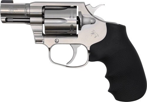 COLT COBRA 38SPL+P FS 2.1" 6RD - STAINLESS RUBBER GRIPS